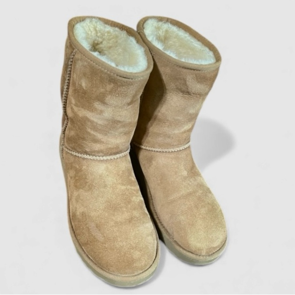 UGG Tan Suede Winter Boots